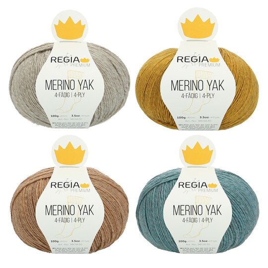 Regia Premium Merino Yak 4-ply - Regia