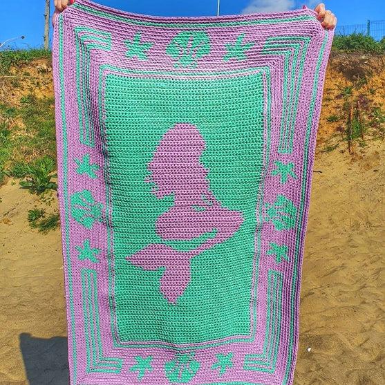 

Mermaid - Beach Towel
2