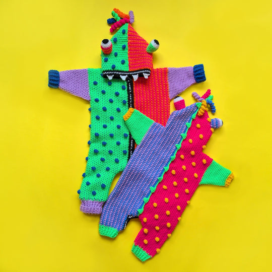 Monster Romper - Halloween Pramsuit