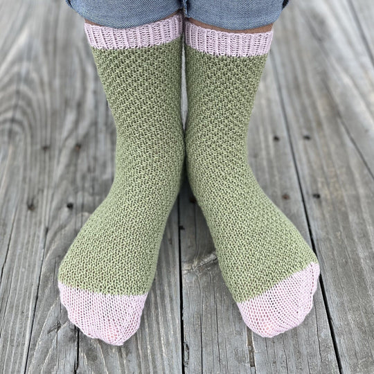 Moss Rose - Socks