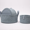 

MyRoom – Round Basket with Leather base
4