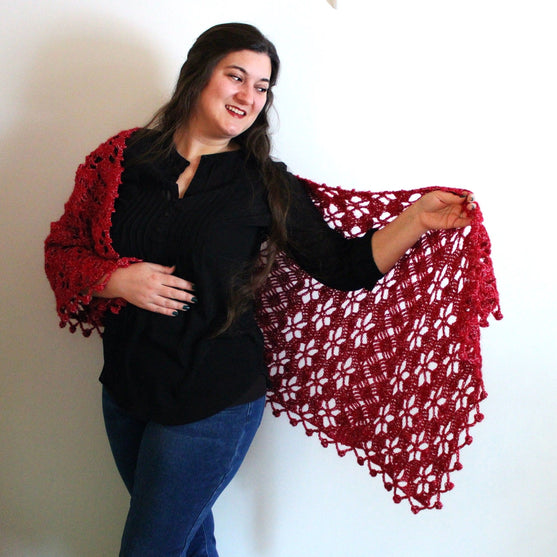 

Summer Garden Wrap - Shawl
3