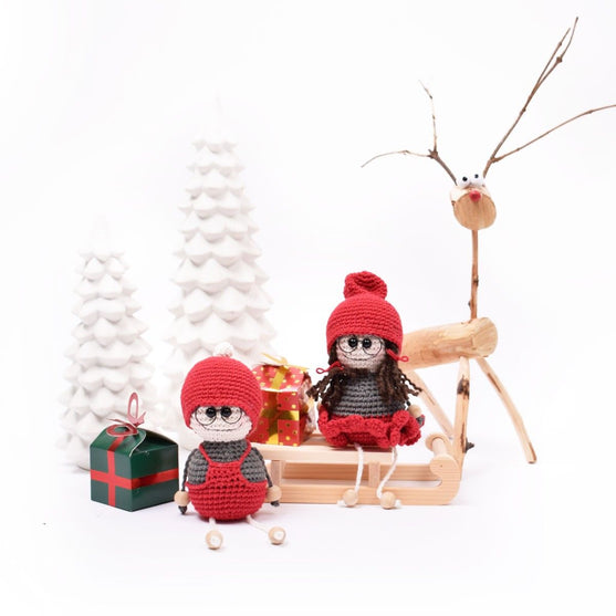 

Crocheted Elf Kids
1