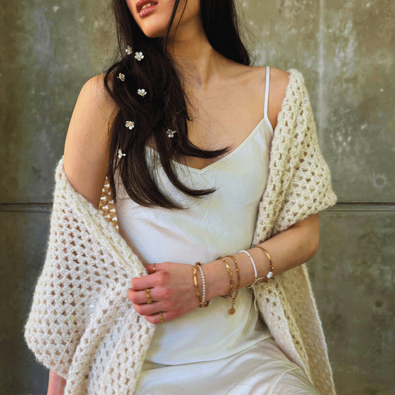 

3-in-1 Wedding & Evening - Shawl
4