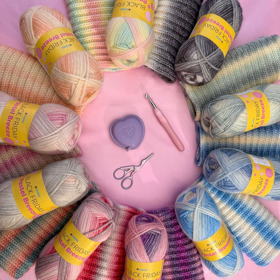 

Black Friday Pastel Breeze (Limited Edition) - Hobbii
4