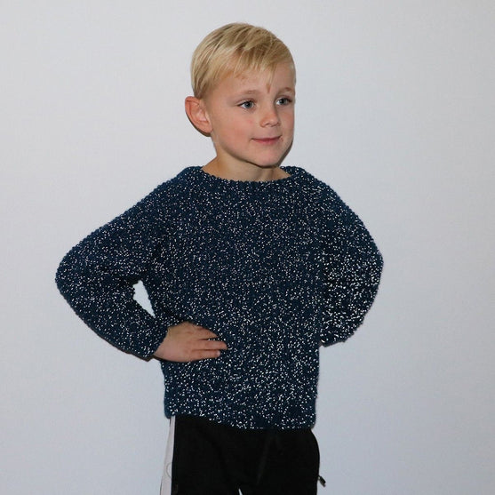 

Starlight moss stitch sweater
2