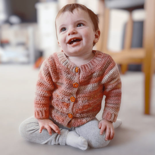 Coral - Children’s Cardigan