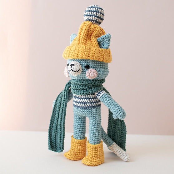 

Lenny Cat - Crochet Kit
2