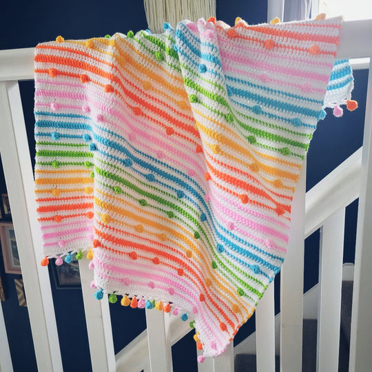 A Spot Of Spring - Baby Blanket