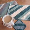 

Crossed - Placemat and Coaster Set
1
