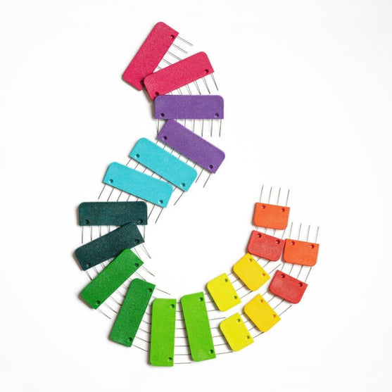 

Rainbow Knit Blockers - Comb For Knit Blocking - KnitPro
6