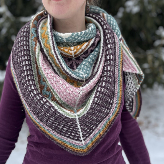 

Raindrop - Shawl
5