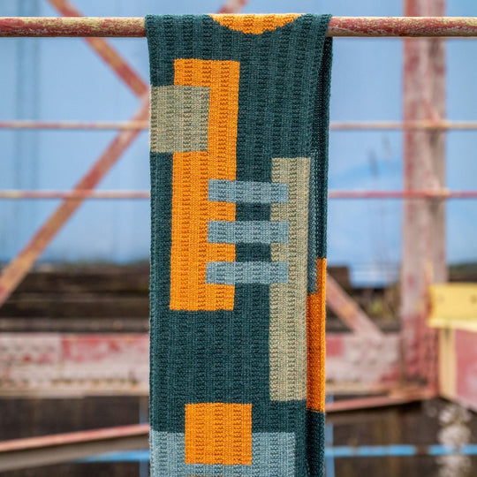 Rust &amp; Rhythm - Scarf - Knit Kit