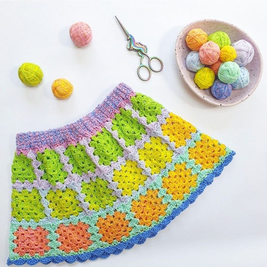 Granny Square Skirt - Child
