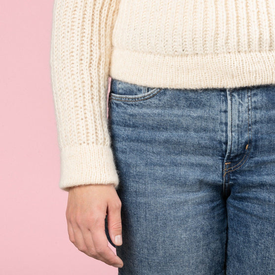 

Skyler - Sweater in fisherman’s rib
6