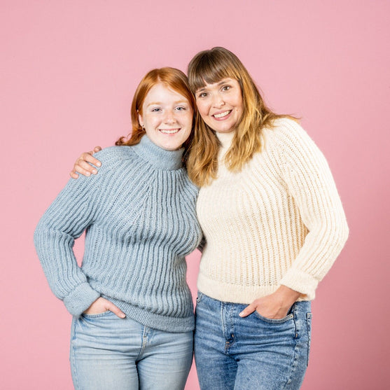 

Skyler - Sweater in fisherman’s rib
9