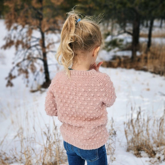

Snuggled in Bobbles - Children’s Sweater
8
