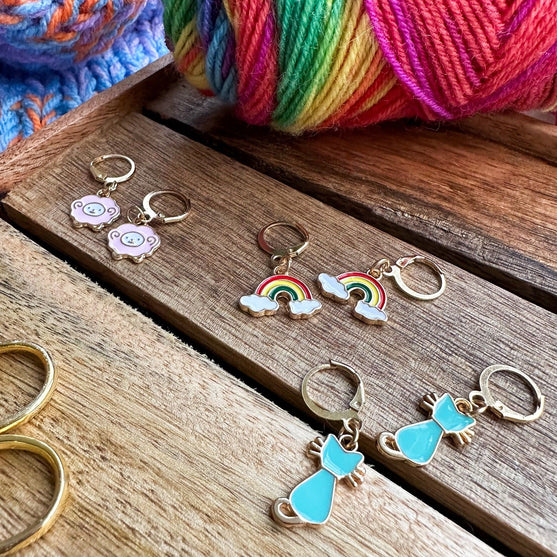 

Stitch Markers - Hobbii
3