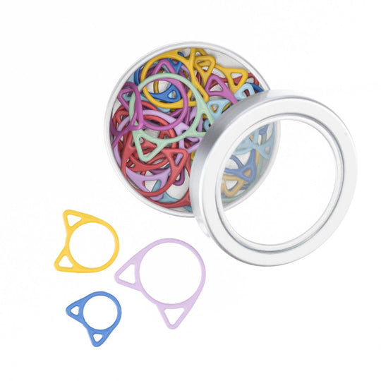 Metal Stitch Markers - Cat - Multi Size - Hobbii