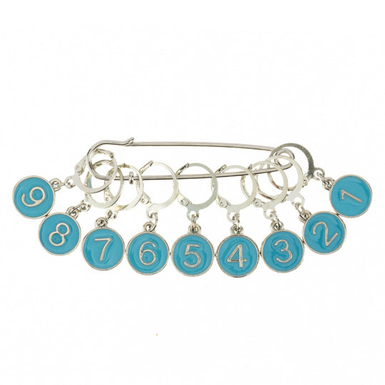 Stitch Markers w/Numbers and a Shawl Needle - Hobbii