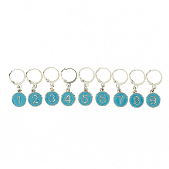 

Stitch Markers w/Numbers and a Shawl Pin - Hobbii
5