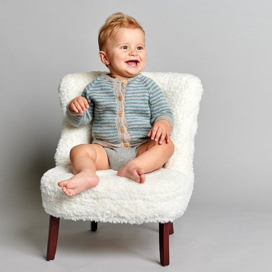 

Trollius Baby Cardigan
1