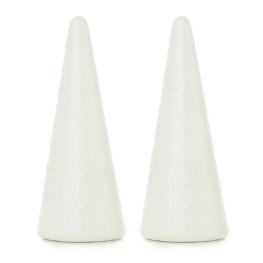 Styrofoam cones - 2 pcs. - Hobbii