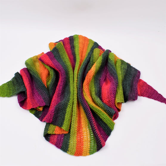 

Tip-To-Tip Shawl - Carnival
3
