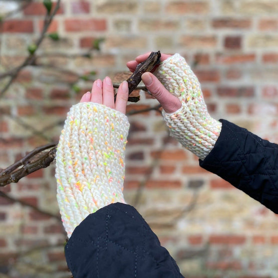

Tweed Wrist Warmers
1