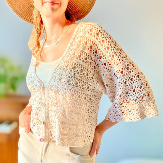 

The Magnolia Cardigan
2