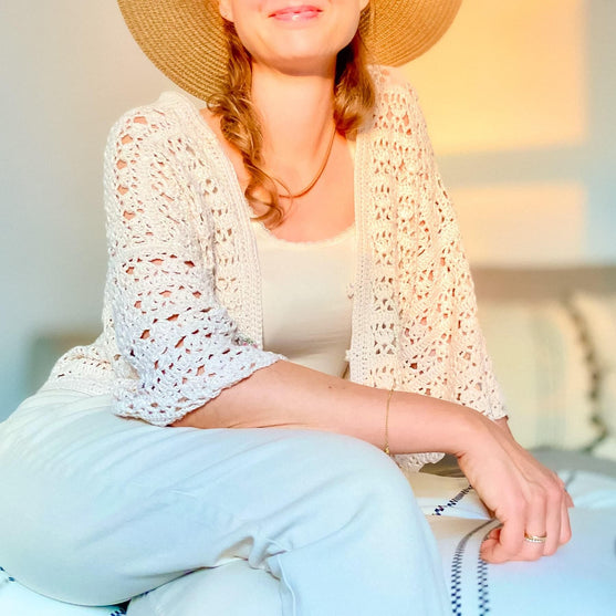 

The Magnolia Cardigan
3