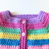 

Sunshine and Rainbows - Baby Cardigan
5