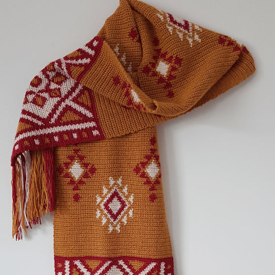 

Desert Ruby - Scarf
5