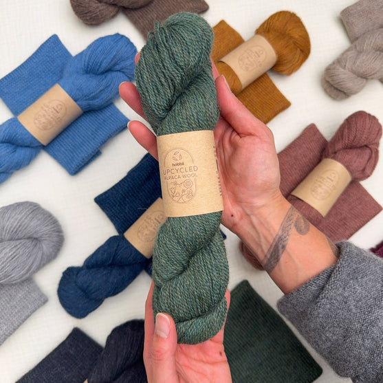 

Upcycled Alpaca Wool (Limited Edition) - Upcycled
4