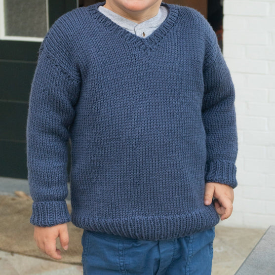 

Mini V-Neck - Children’s Sweater
4